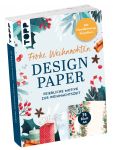 Design Paper A6: Frohe Weihnachten. Mit Handlettering-Grundkurs