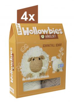 Wollowbies Häkelset Schaf VE=4 Ex. 
