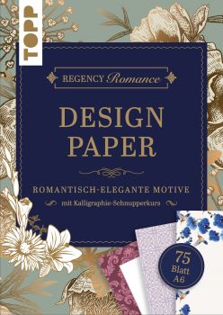 Regency Romance Design Paper Block A6 