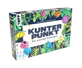 Kunterpunkt – Das wuselige Würfelspiel. Roll & Write-Spiel für Kenner und Käfer-Fans 