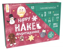 Happy Häkel-Adventskalender. Mit Material und Anleitungsbuch für 24 Häkelprojekte 