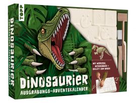 Dinosaurier -  Der Ausgrabungs-Adventskalender. 24 coole Überraschungen zum Ausgraben und Entdecken 
