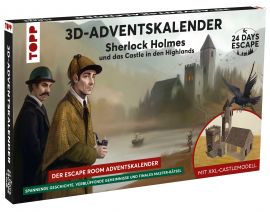 24 DAYS ESCAPE 3D-Adventskalender – Sherlock Holmes und das Castle in den Highlands 
