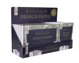 Design Paper Block Regency Romance Display, 2x5 Ex. 