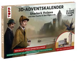 24 DAYS ESCAPE 3D-Adventskalender – Sherlock Holmes und das Castle in den Highlands 