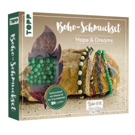 Boho-Schmuckset Hope & Dreams (Grün) 