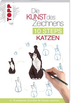 Die Kunst des Zeichnens 10 Steps - Katzen 