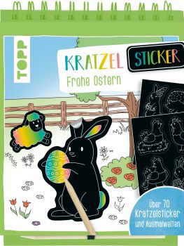 Kratzel-Stickerbuch Ostern 