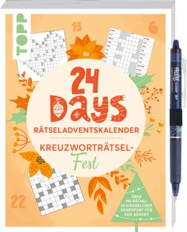 24 DAYS RÄTSELADVENTSKALENDER – Kreuzworträtsel-Fest 