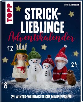 Strick-Lieblinge Adventskalender. Adventskalenderbuch 