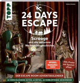 24 DAYS ESCAPE – Der Escape Room Adventskalender: Scrooge und die verlorene Weihnachtsgeschichte 