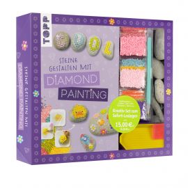 Kreativ-Set Steine gestalten mit Diamond Painting 