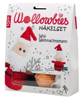 Wollowbies Häkelset Willi Weihnachtsmann, VE=4 Ex. 