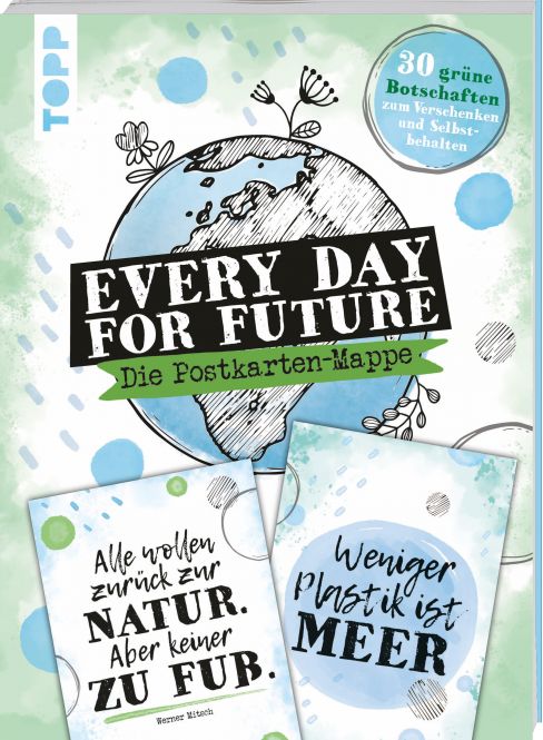 Every Day For Future - die Postkarten-Mappe 