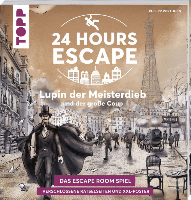24 HOURS ESCAPE – Das Escape Room Spiel: Lupin der Meisterdieb und der große Coup 