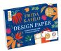 Design Paper Frida Kahlo A5. Mit Falz für Klappkarten